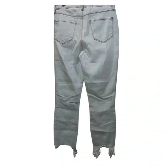 L'Agence High Line Skinny High Rise Fade Out Light Wash Jeans Size 25 - Picture 7 of 8